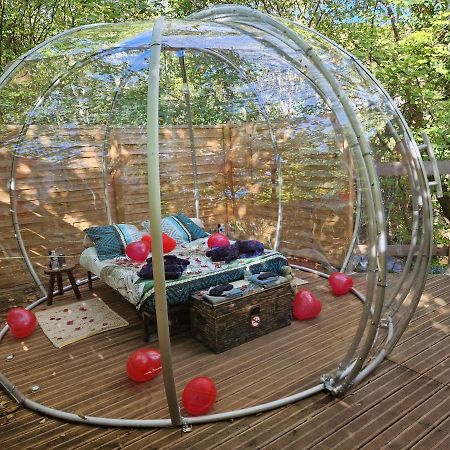 La Bulle Du Cheix Otel Saint-Diery Dış mekan fotoğraf
