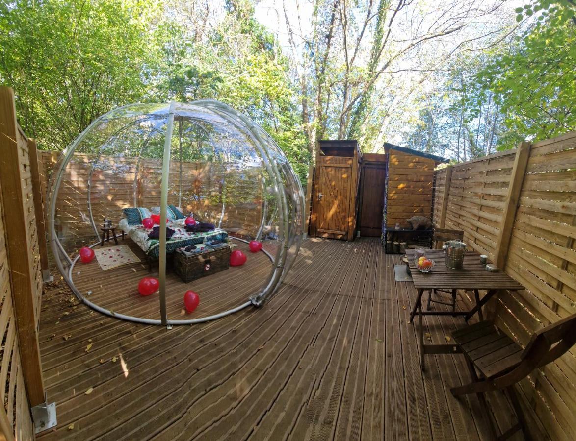 La Bulle Du Cheix Otel Saint-Diery Dış mekan fotoğraf