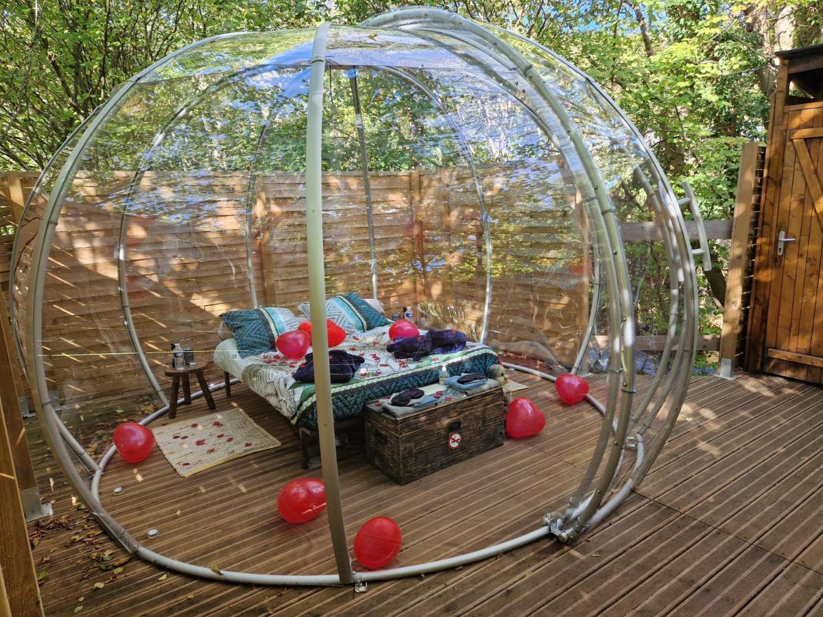 La Bulle Du Cheix Otel Saint-Diery Dış mekan fotoğraf