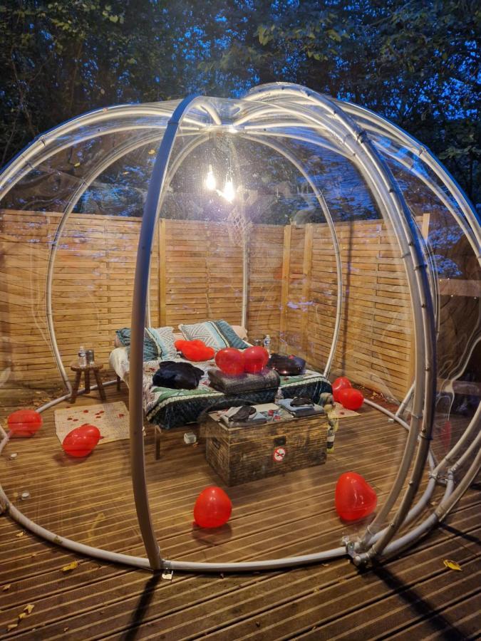 La Bulle Du Cheix Otel Saint-Diery Dış mekan fotoğraf